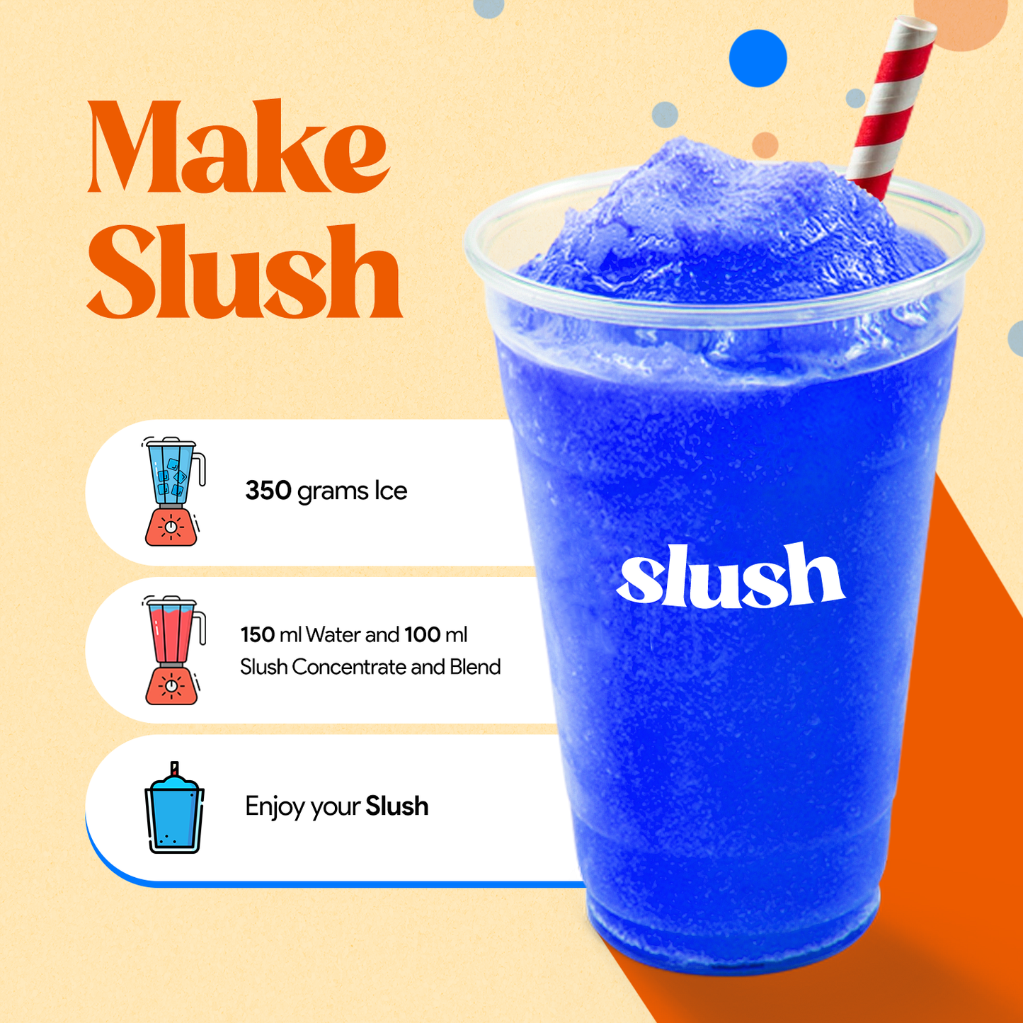 Zero Blue Ice Slush Concentrate - 500ML