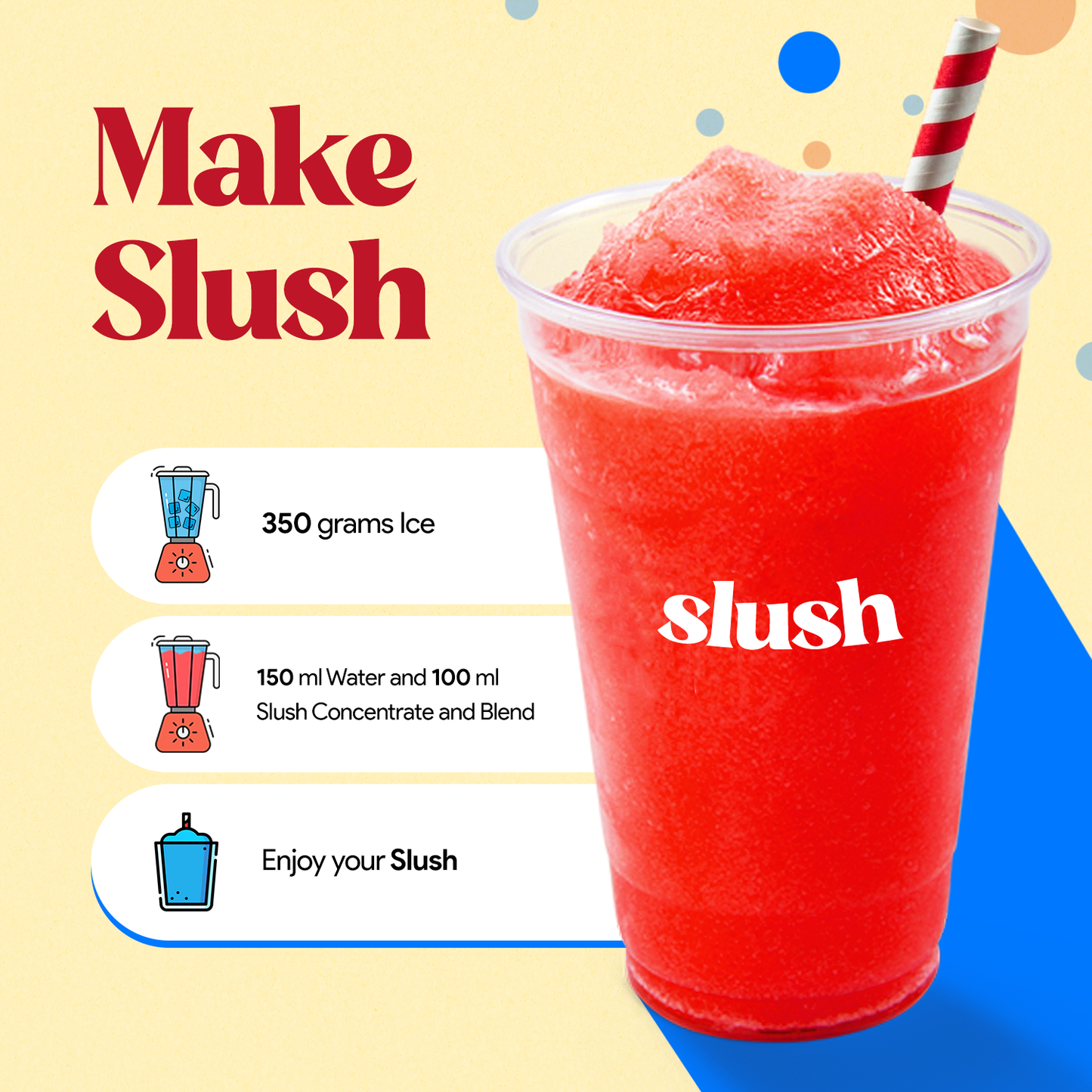 Zero Tutti Frutti Slush Concentrate - 500ML