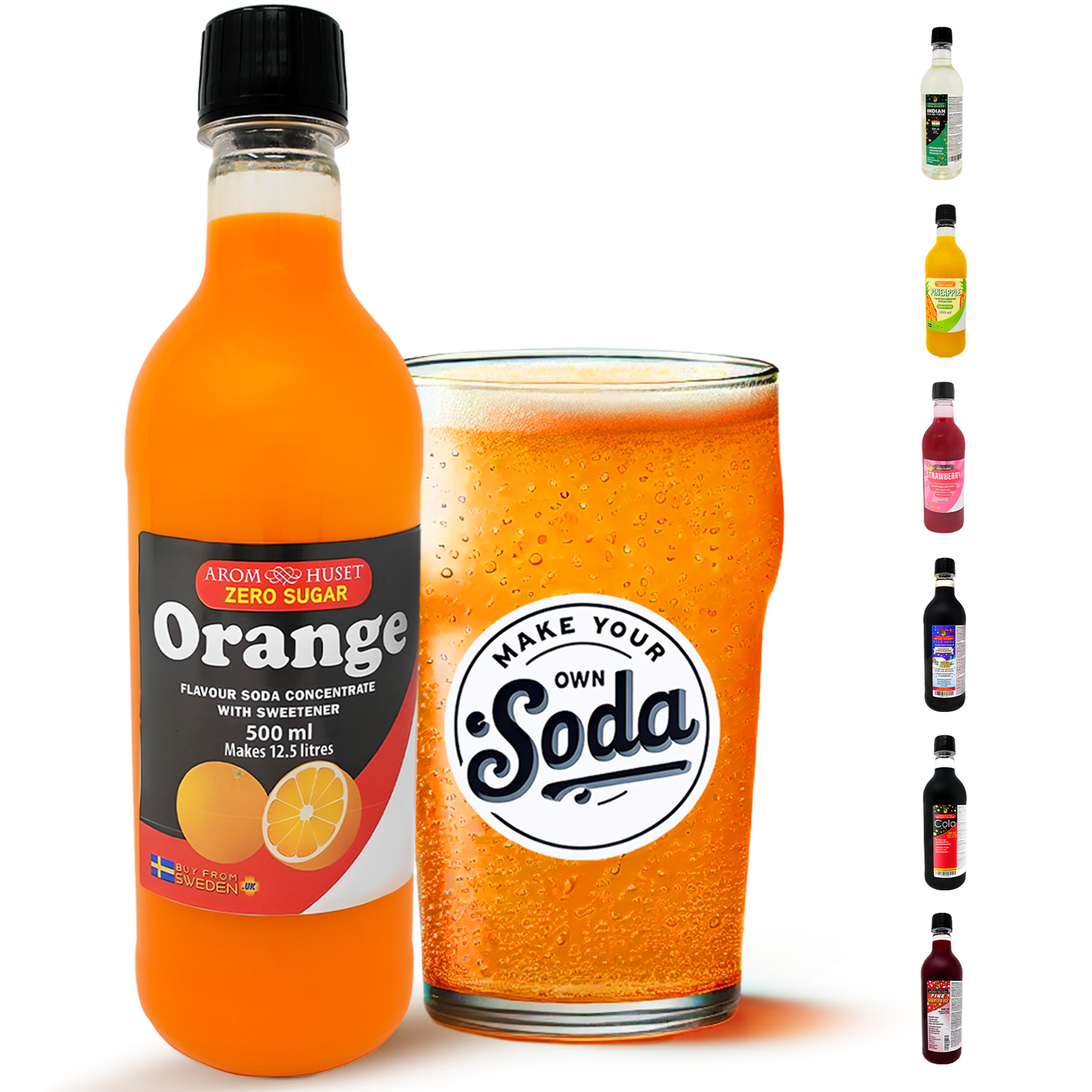 Zero Orange Soda Concentrate - 500ML